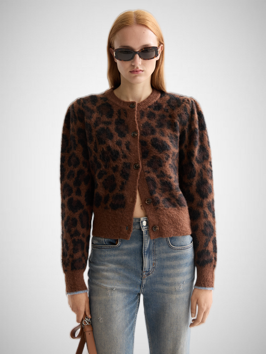 Fuzzy Jacquard Cardigan (8352561922256)