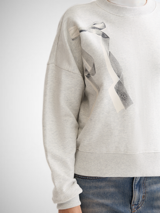 Chest Artwork Relaxed Sweatshirt (8351911542992)