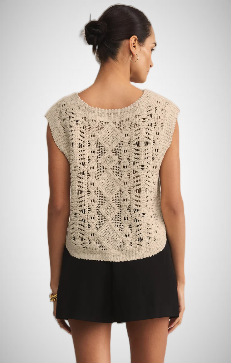 Baroque Sweater Top (8337546772688)