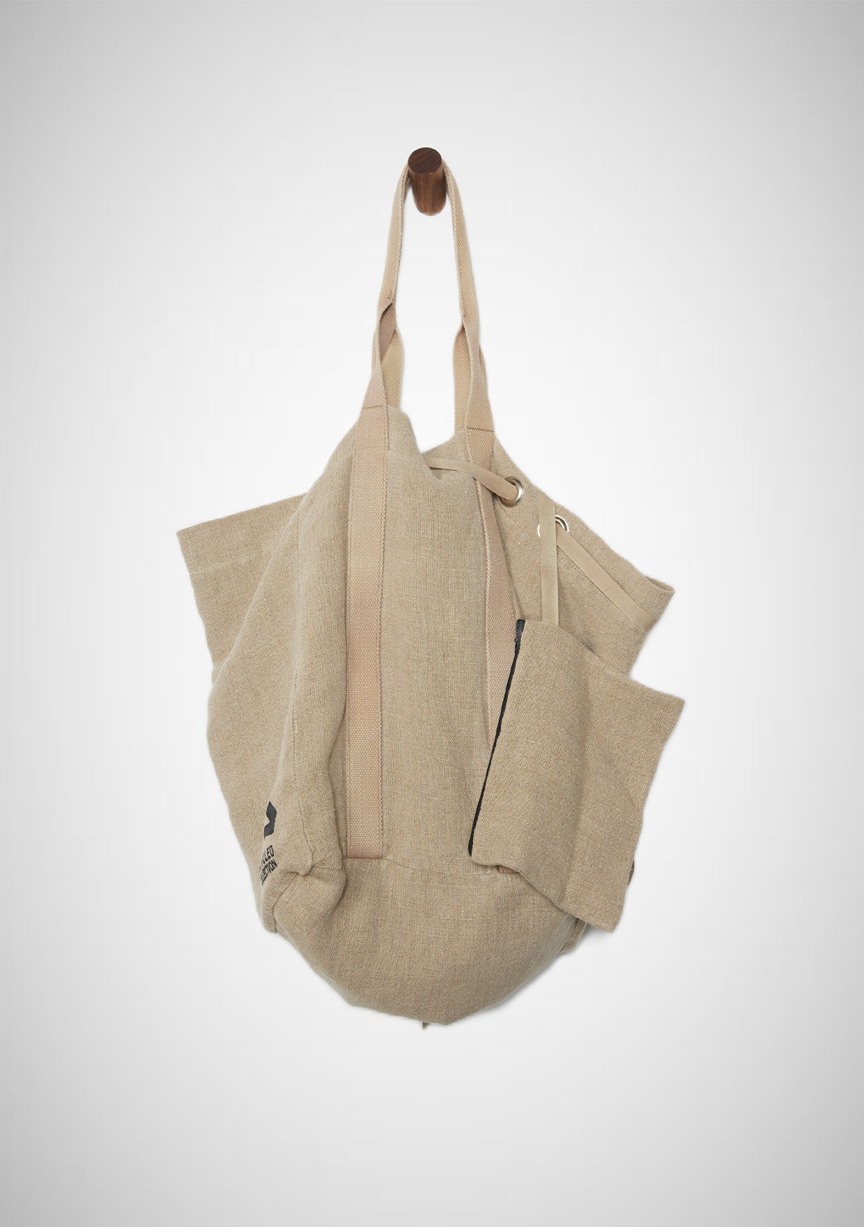 Large Reversible Fuzzy Abstract Shopper Tote Bag (8261796135120)