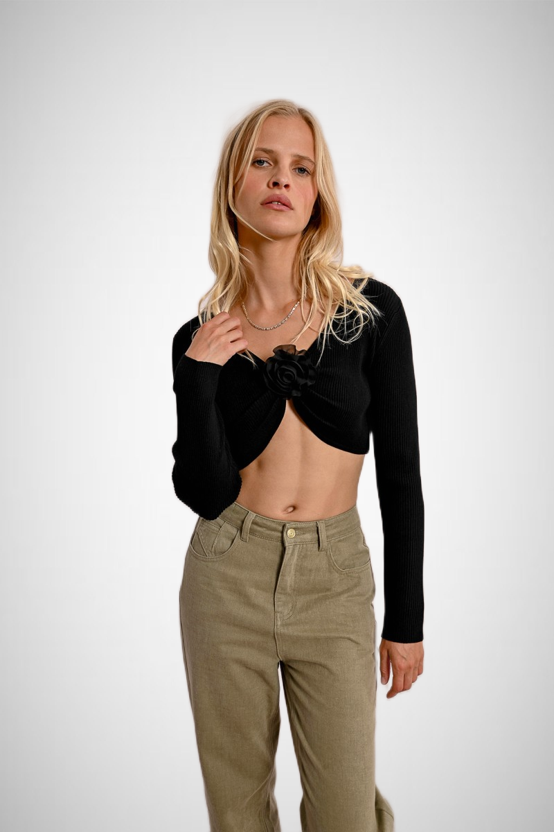 Floral Cropped Bolero (8254909546704)