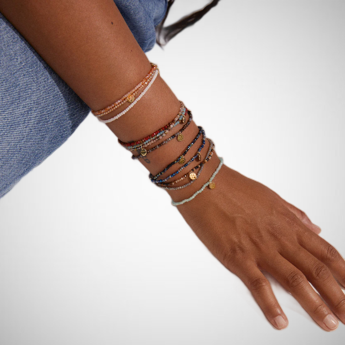 Indie Bracelet Brown, Gold-Plated (8302558609616)