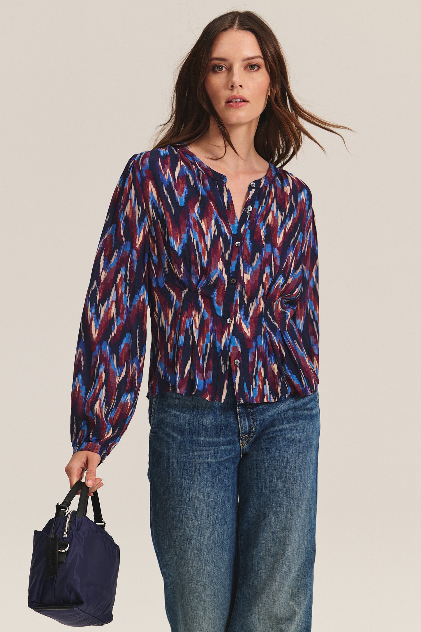 Estella Mojave Print Top (8376515199184)