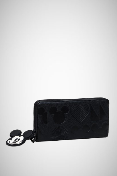 Mickey Mouse Faux Leather Wallet (8167234961616)