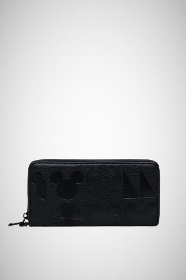 Mickey Mouse Faux Leather Wallet (8167234961616)