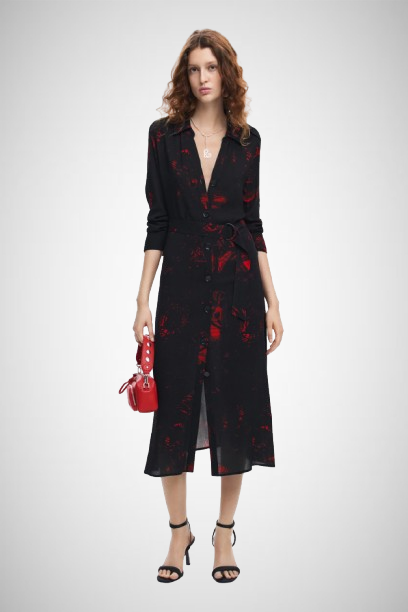 Midi Shirt Dress M. Christian Lacroix (8167235190992)