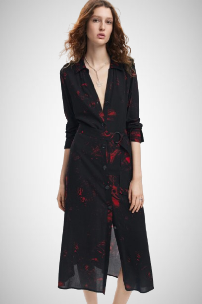 Midi Shirt Dress M. Christian Lacroix (8167235190992)