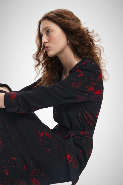 Midi Shirt Dress M. Christian Lacroix (8167235190992)