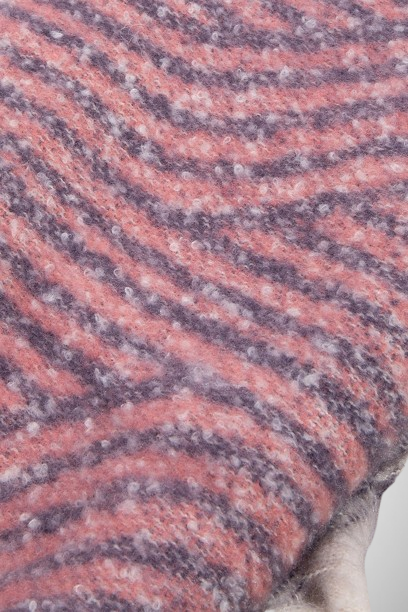 Soft Striped Fringe Oblong Scarf (8163187425488)