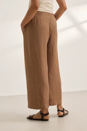 Lola Woven Linen Pant (8247706910928)