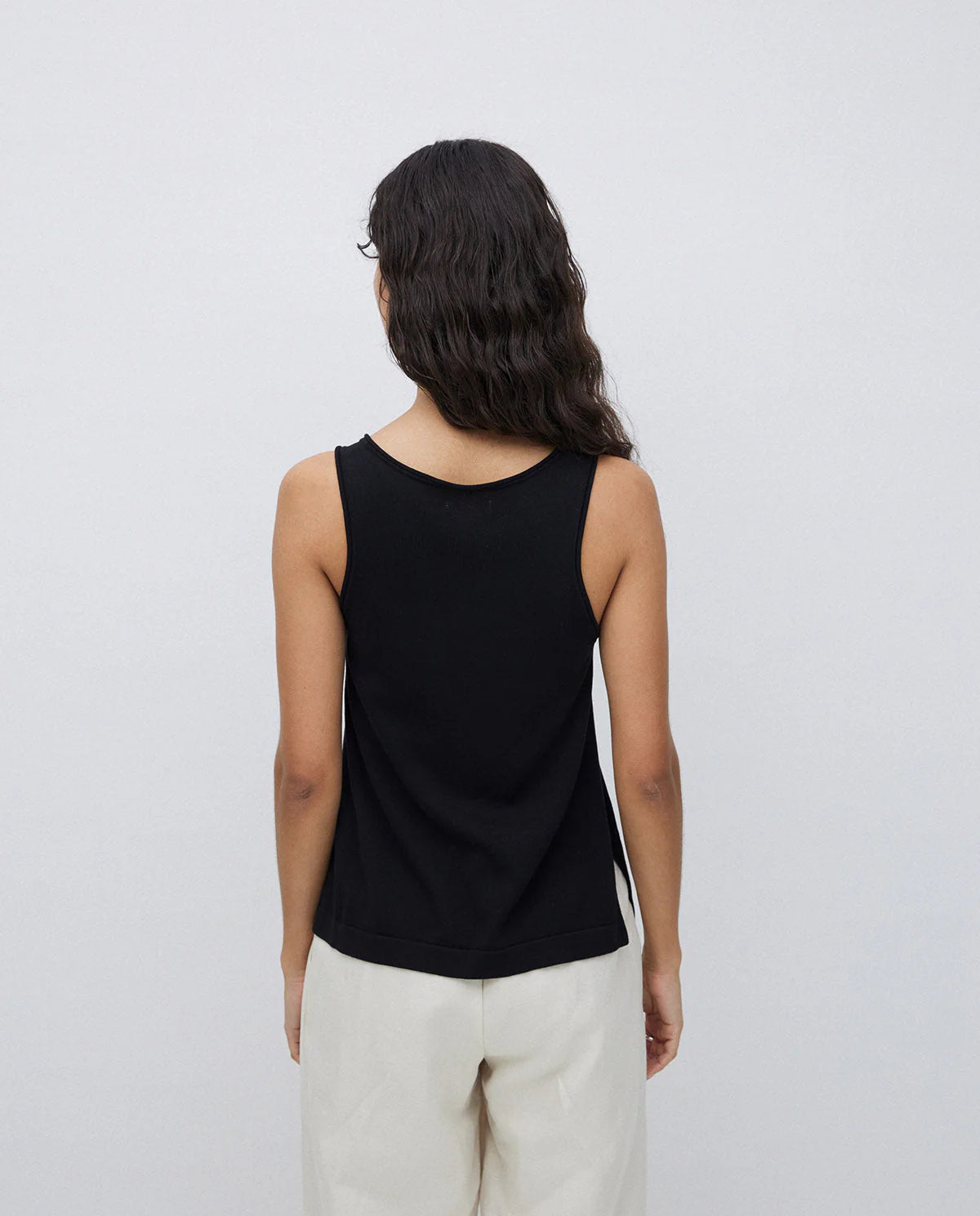 Sleeveless Button Down Light Vest (8253750182096)