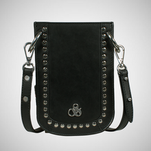 Load image into Gallery viewer, Studded Leather Phone Bag (7863450829008)
