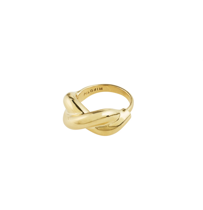 Pilgrim Ring : Belief : Gold plated (6816751026384)
