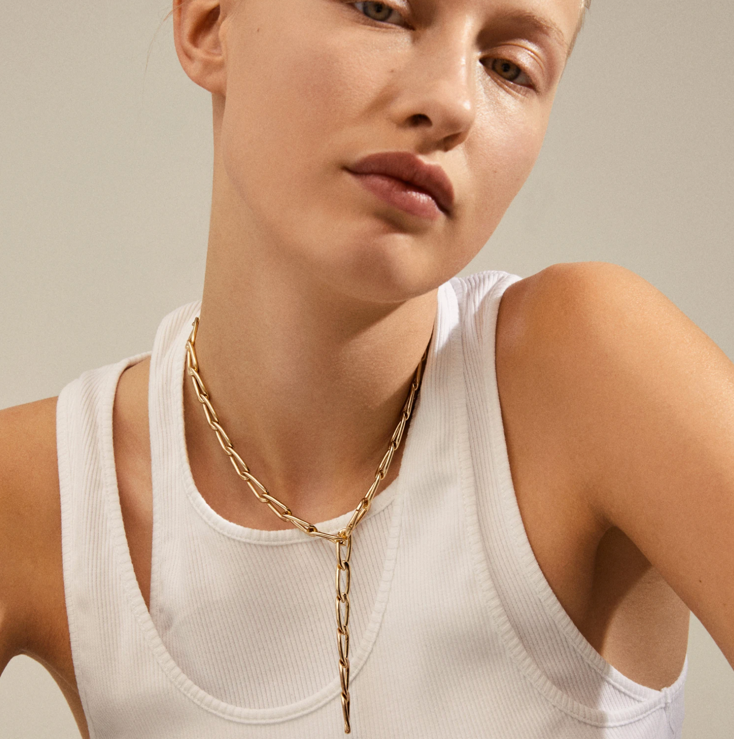 Pilgrim Necklace : Precious : Gold Plated (6816809550032)