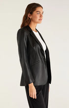 Load image into Gallery viewer, Zsupply - Sandelle Faux Leather Blazer (7831253975248)
