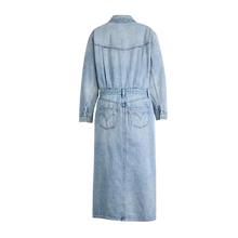 Load image into Gallery viewer, Western Denim Midi Dress (8154159677648)
