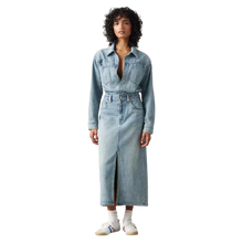 Load image into Gallery viewer, Western Denim Midi Dress (8154159677648)
