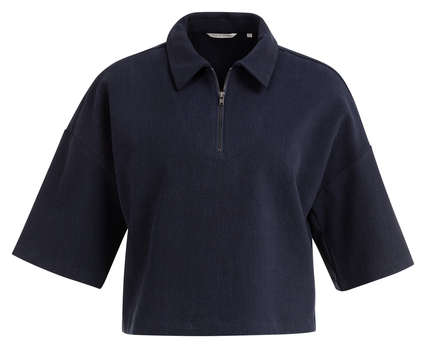 Half Zip Short Sleeve Polo