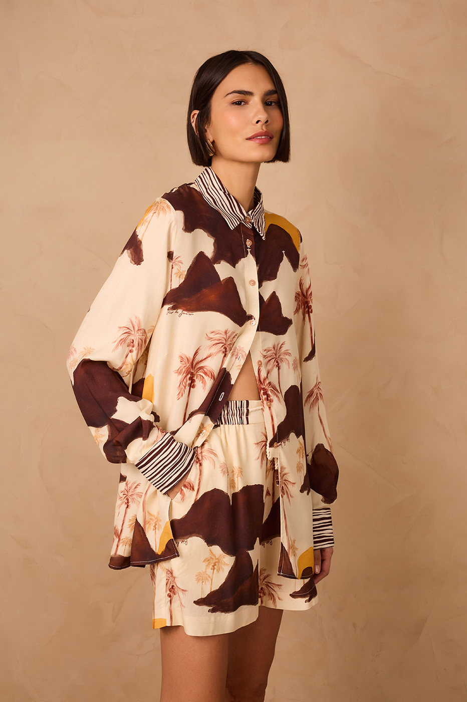 Corcovado Mix Print Shirt (8338489606352)