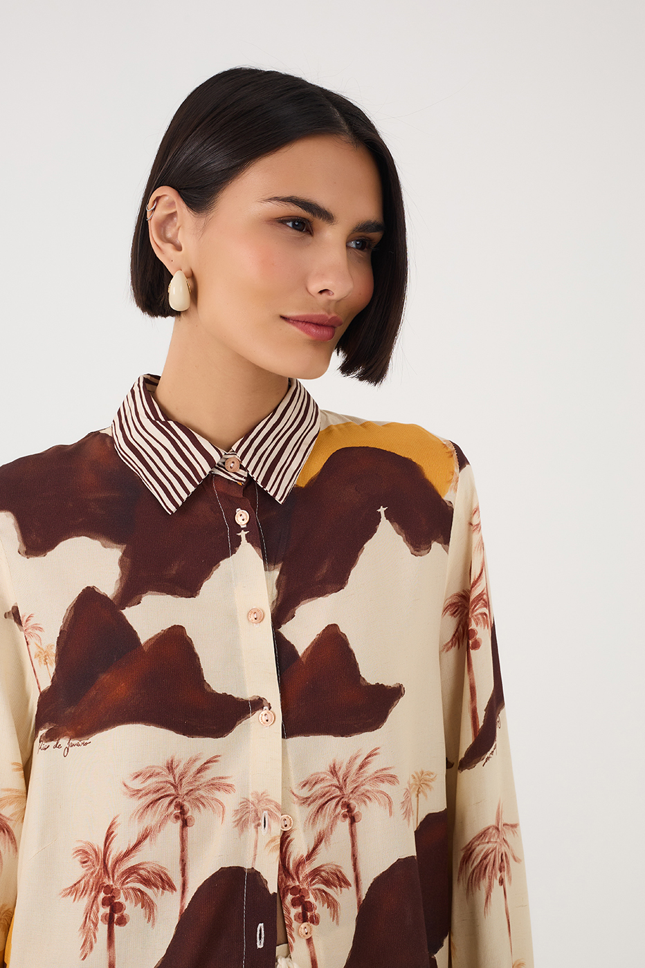Corcovado Mix Print Shirt (8338489606352)