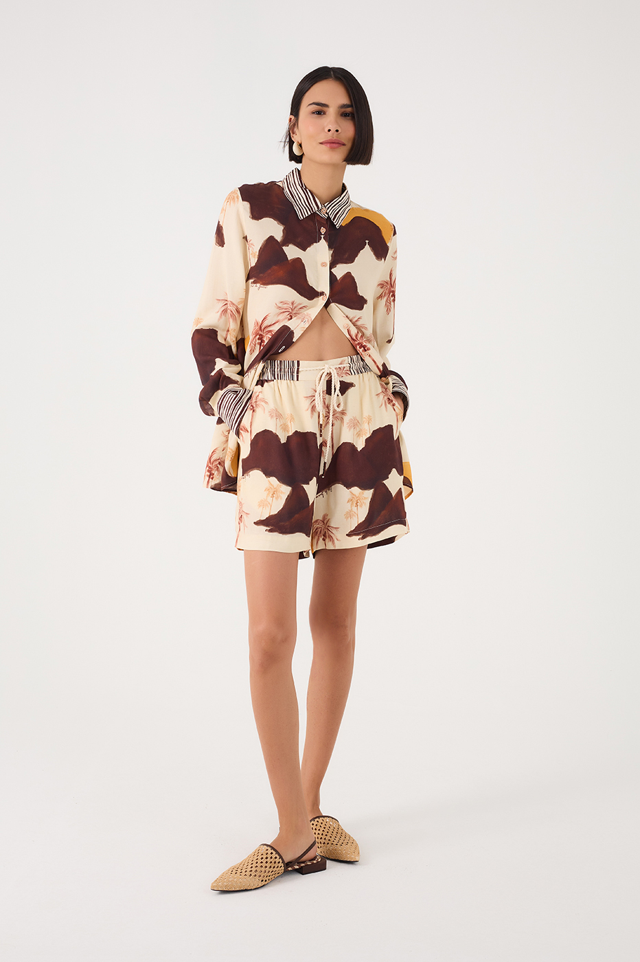 Corcovado Mix Print Short (8338489639120)