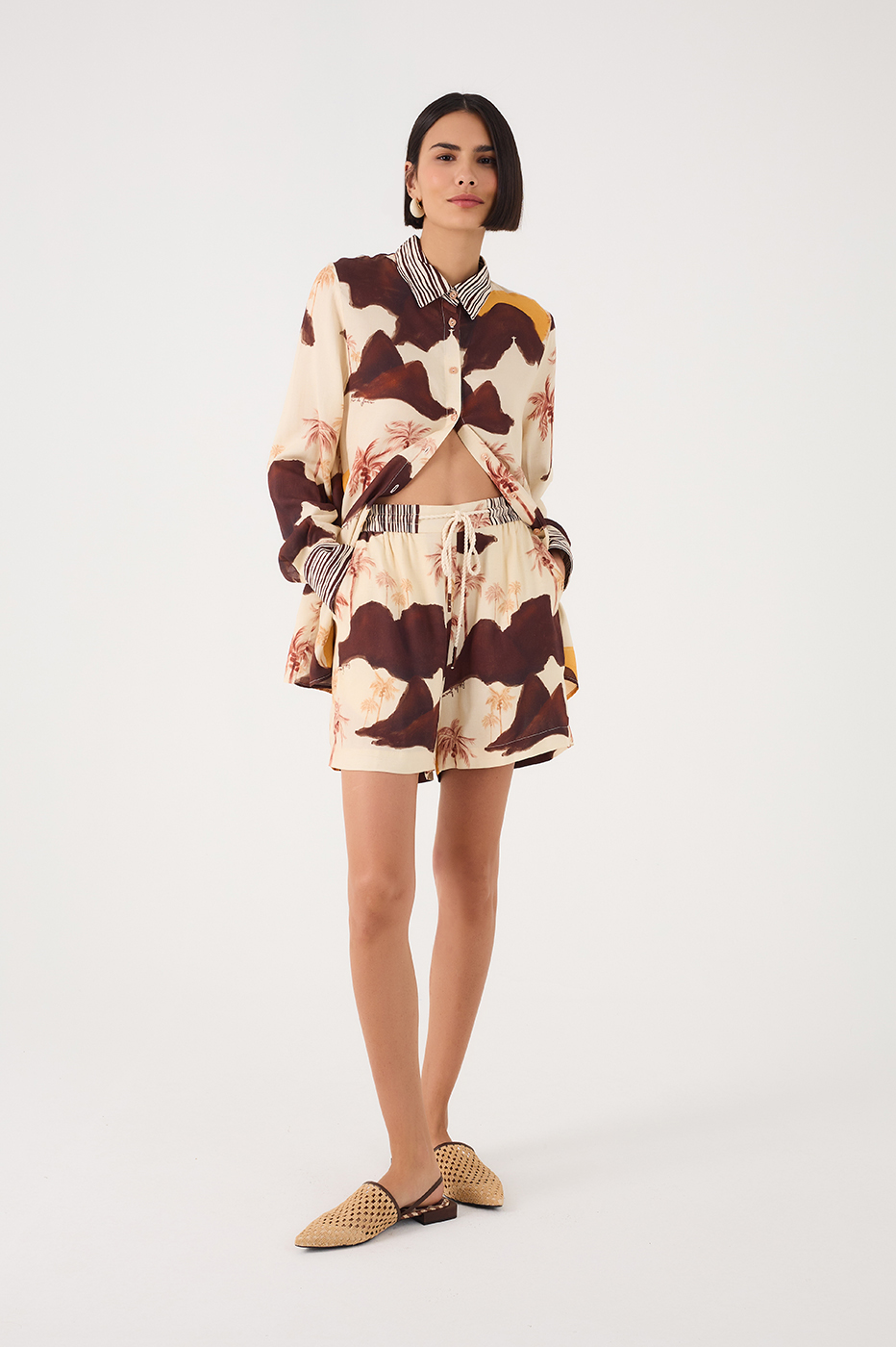 Corcovado Mix Print Short (8338489639120)