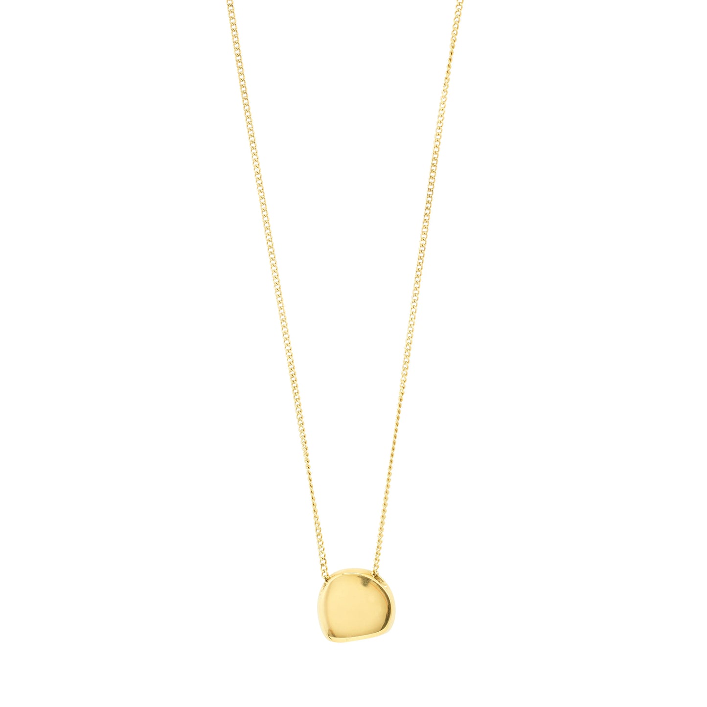 Presence Coin Necklace Gold-Plated