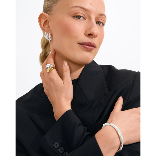 Boucles d'oreilles Présence Plaqué Argent