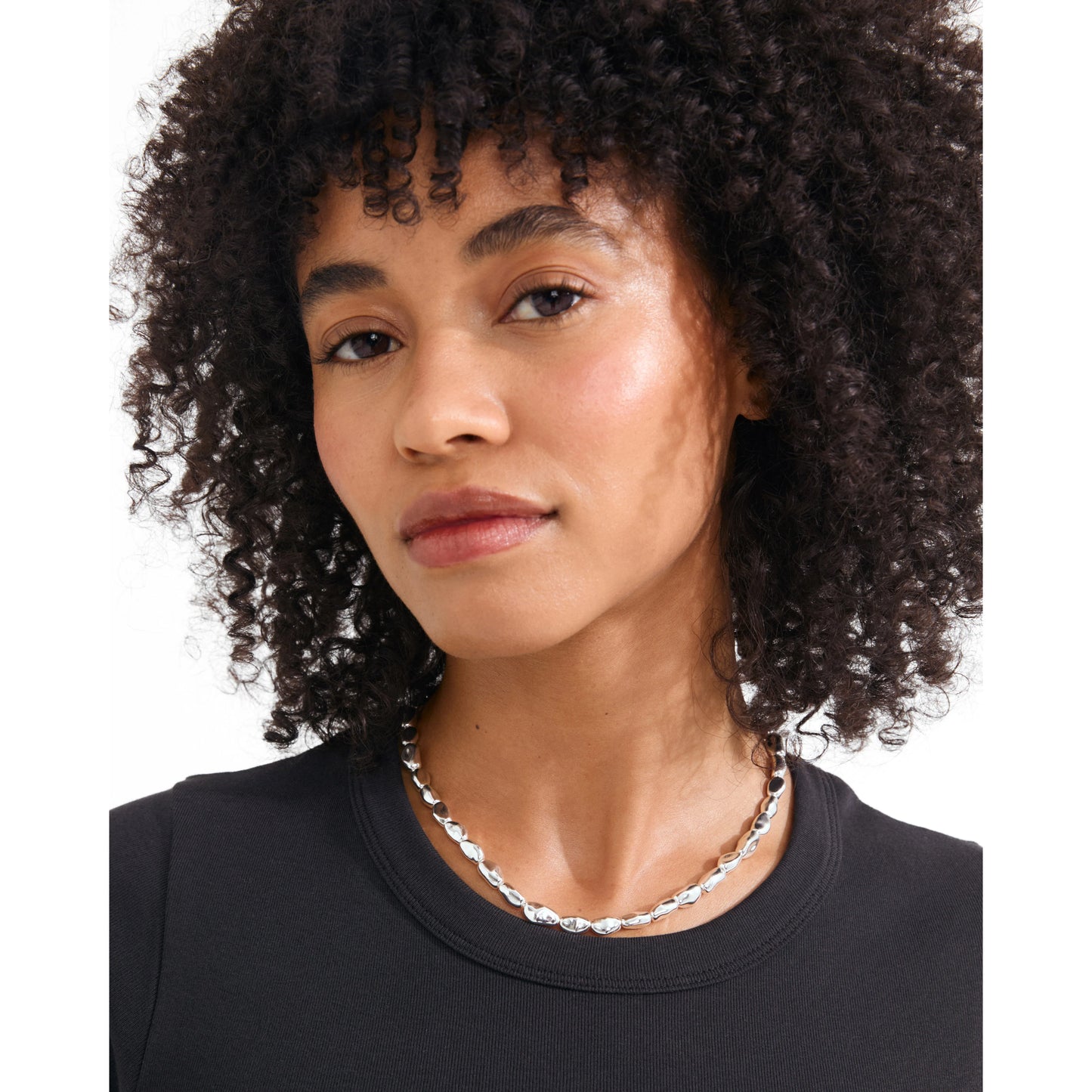 Presence Necklace Silver-Plated