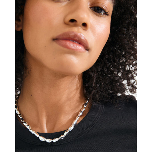 Presence Necklace Silver-Plated