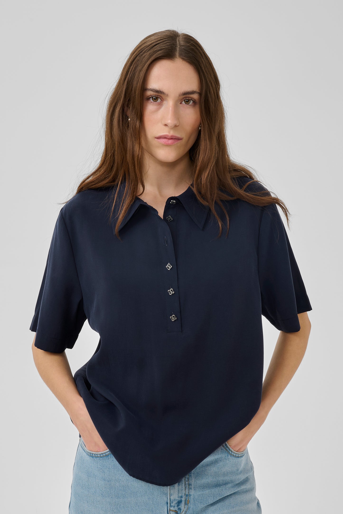 Mindy Polo Tee