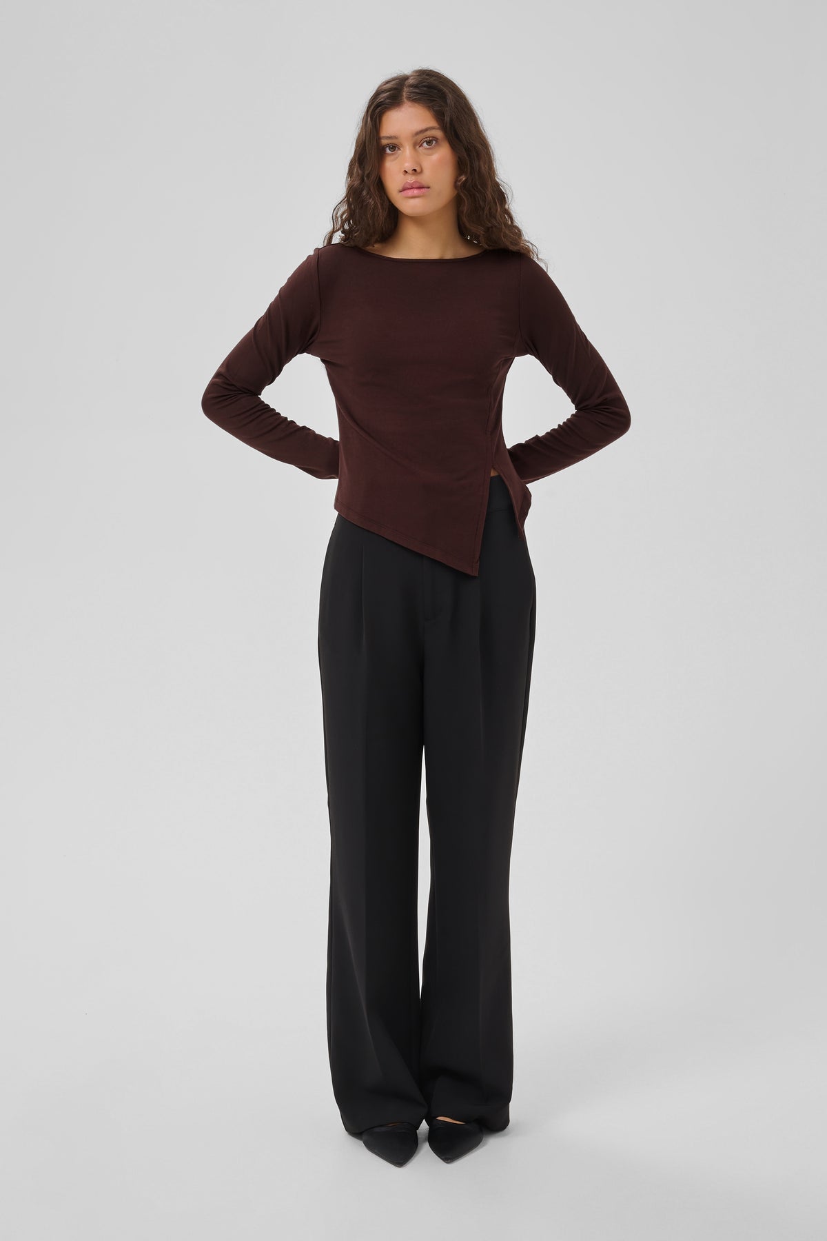 Nupti Asymmetric Blouse