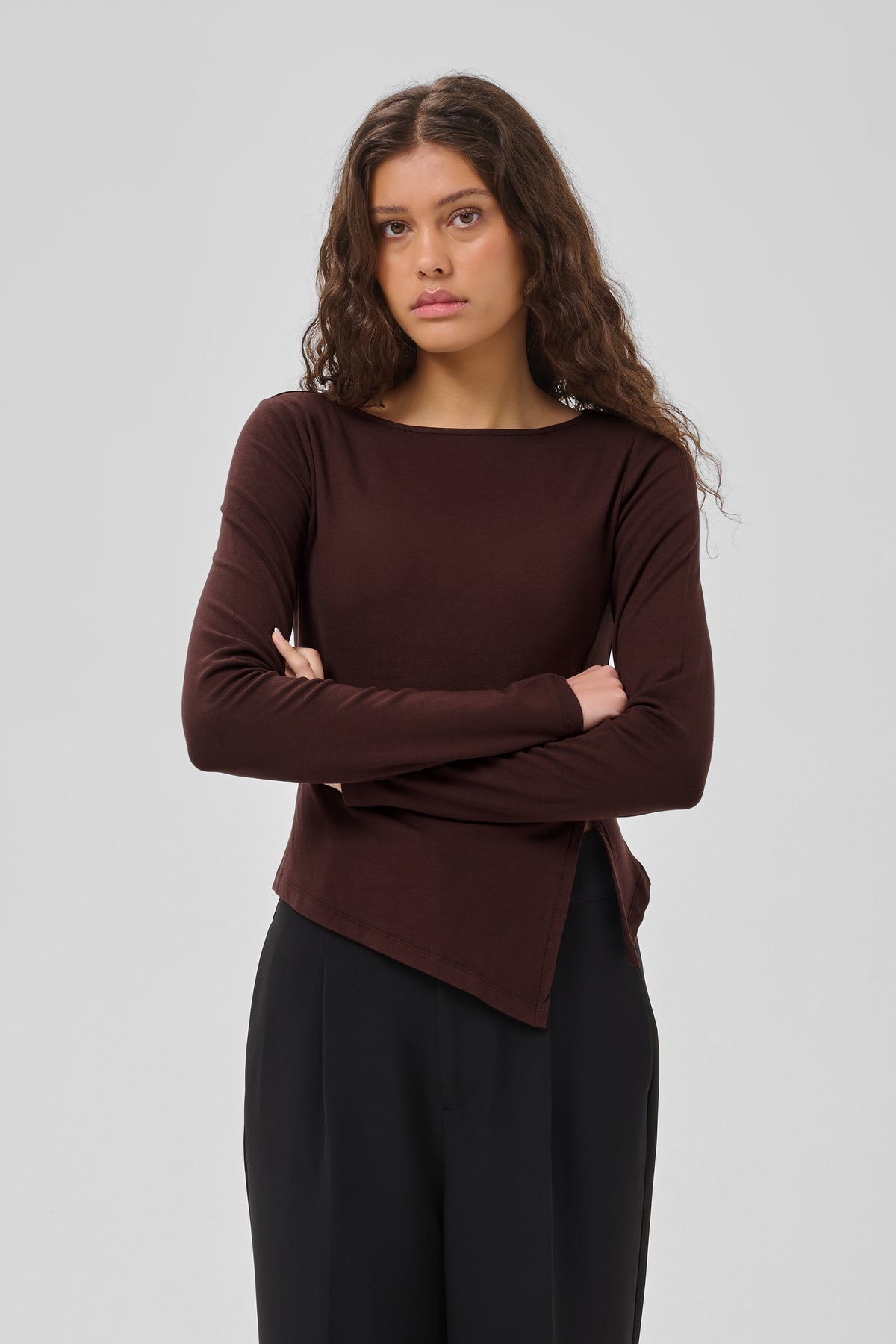 Nupti Asymmetric Blouse