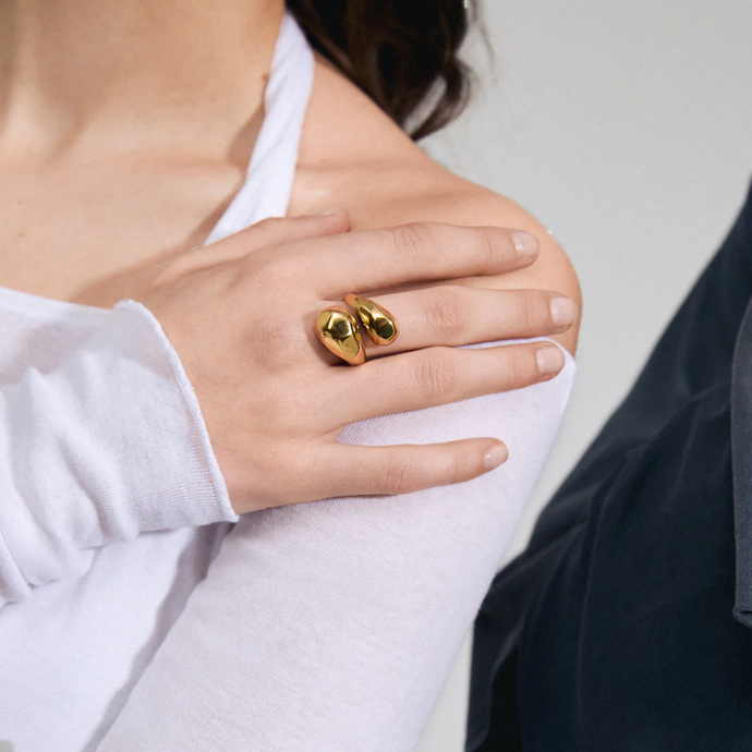Believe Recycled Ring (8229234901200)