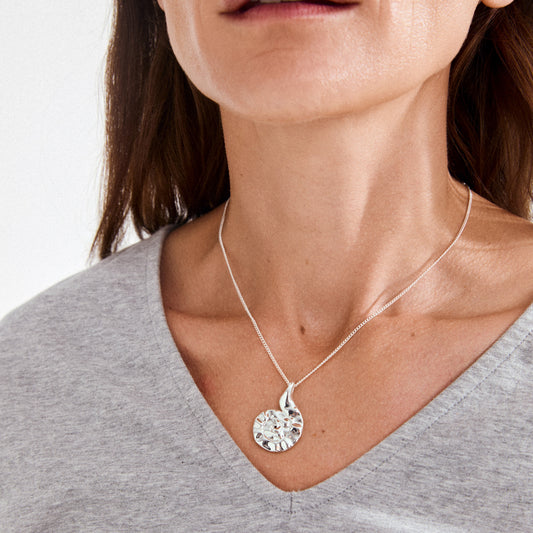Haze Necklace Silver-Plated