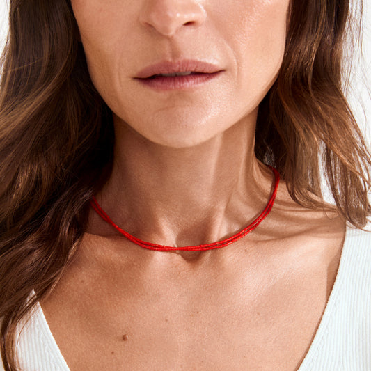 Haze Necklace Red (1 piece)