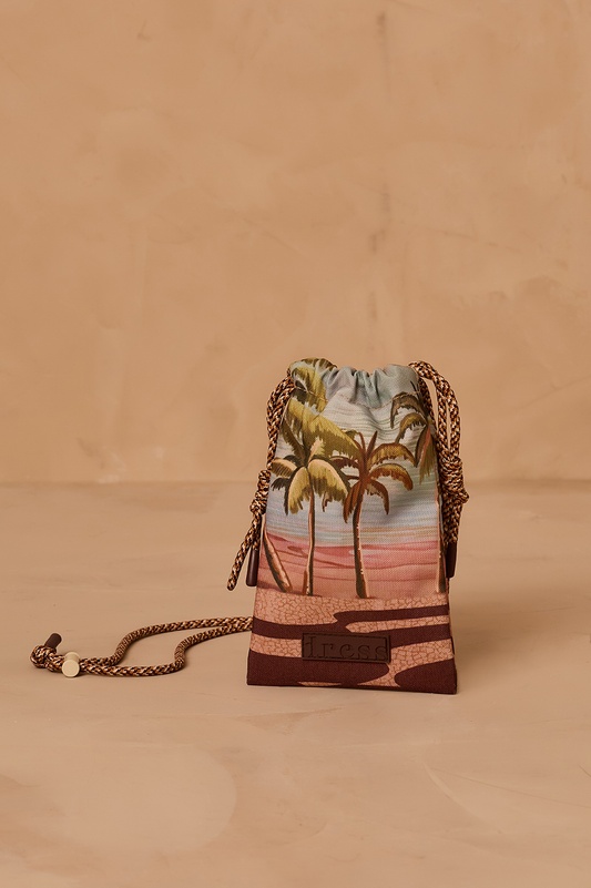 Afternoon Print Crossbody Cellphone Pouch (8338489770192)