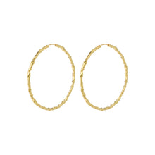 Load image into Gallery viewer, Cloud Recycled Hoop Earrings - Earrings (8011776229584)
