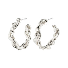 Load image into Gallery viewer, Sun Recycled Twisted Hoops - Earrings (8011776065744)
