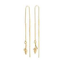 Charger l&#39;image dans la galerie, Gold-plated chain earrings with conch shells (8046275002576)
