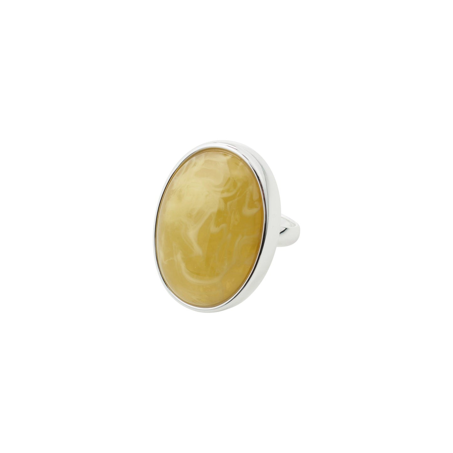 Still Ring Silver-Plated/Yellow