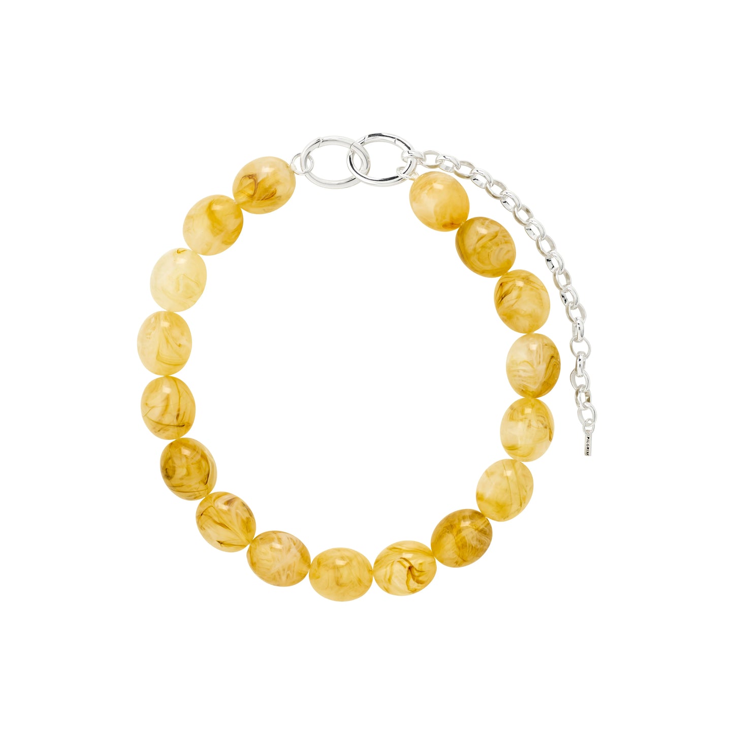 Still Necklace Silver-Plated/Yellow