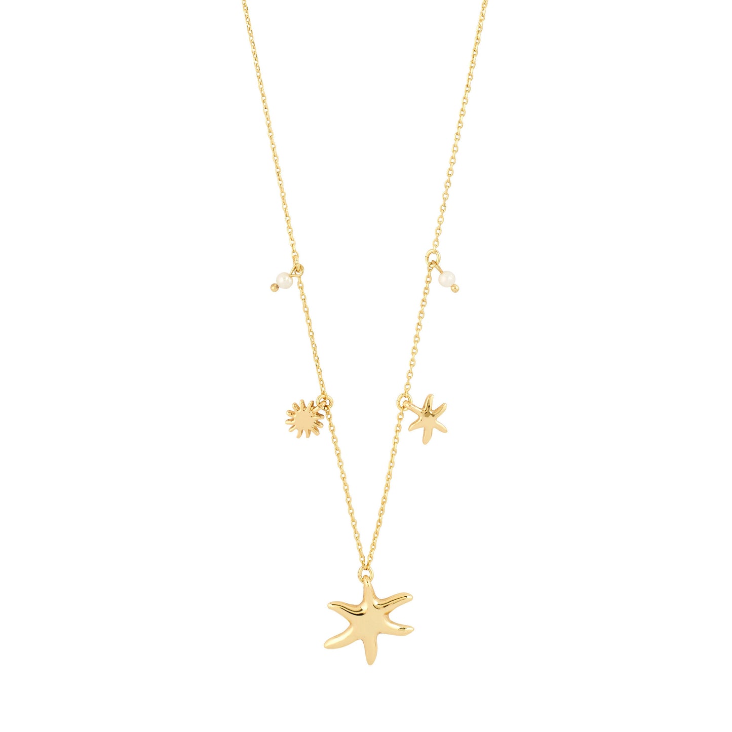 Prism Necklace Gold-Plated