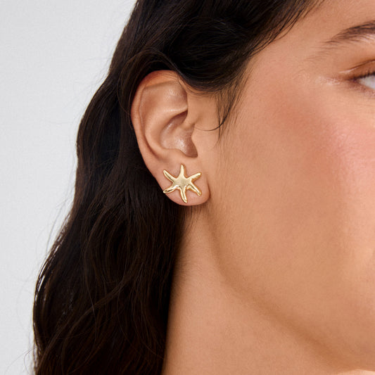 Prism Earrings Gold-Plated