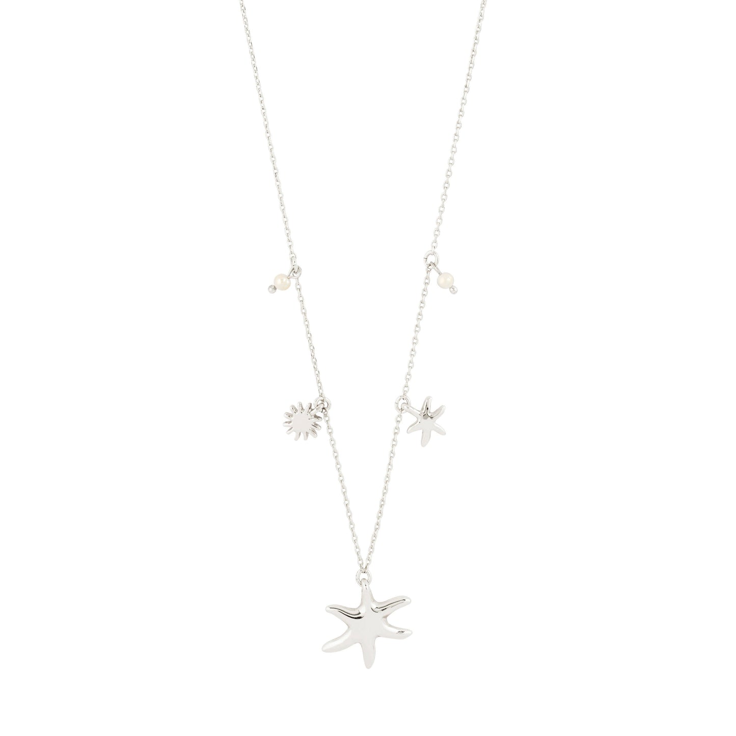 Prism Necklace Silver-Plated