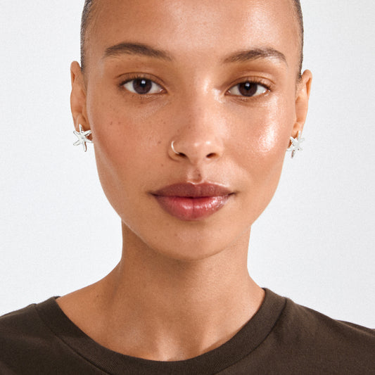 Prism Earrings Silver-Plated
