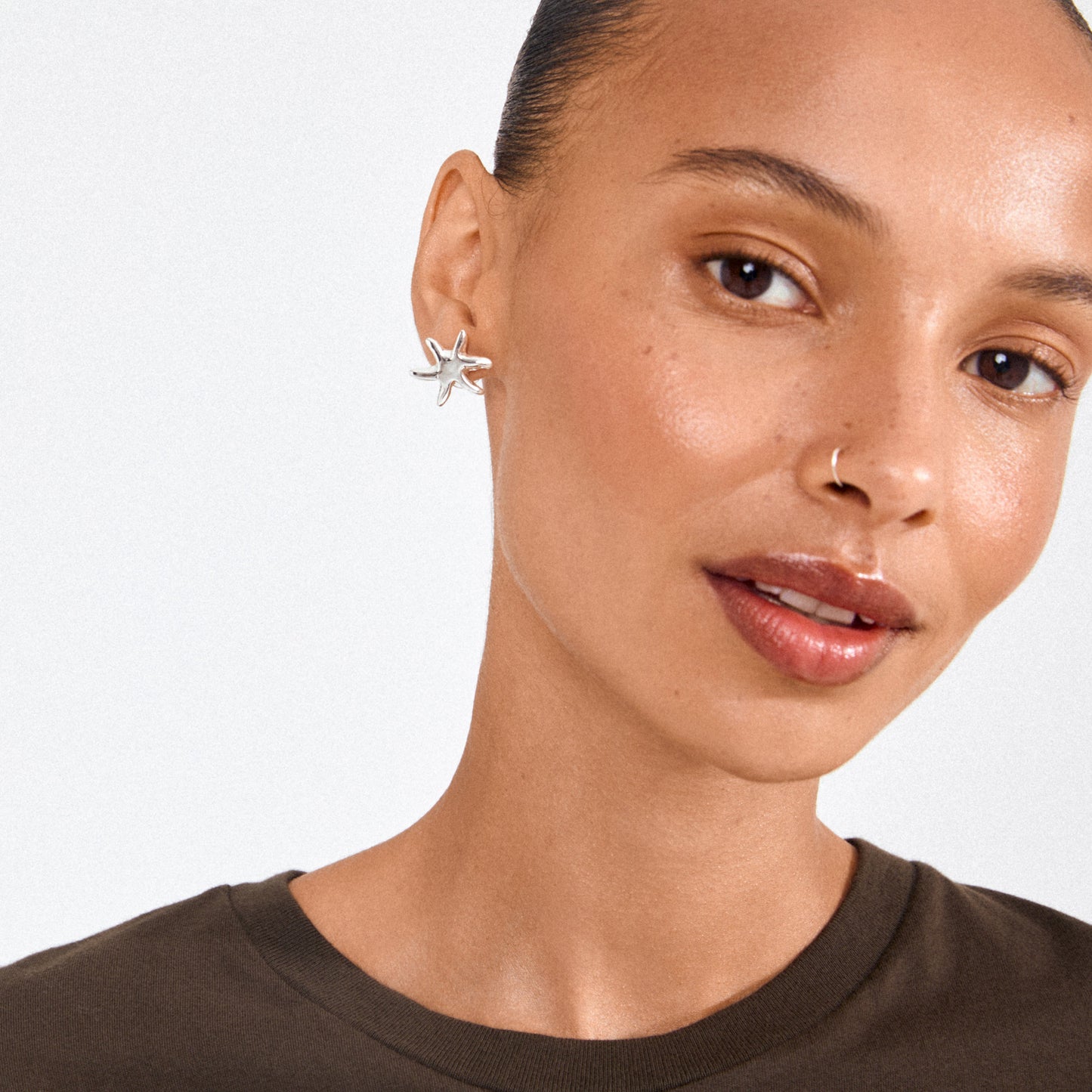 Prism Earrings Silver-Plated