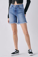 Load image into Gallery viewer, High Rise Frayed Hem Bermuda (7915403673808)
