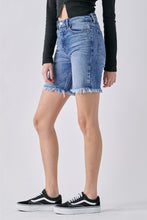 Load image into Gallery viewer, High Rise Frayed Hem Bermuda (7915403673808)
