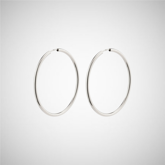 April Recycled Medium-Size Hoop Earrings (8246775087312)
